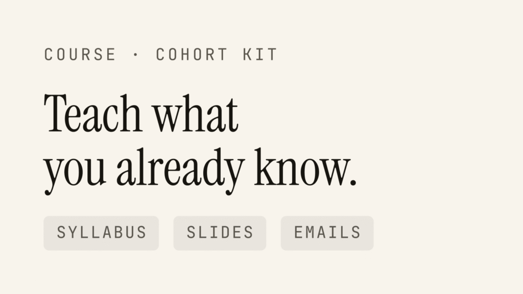 Cohort — Course Launch Kit 1024x576